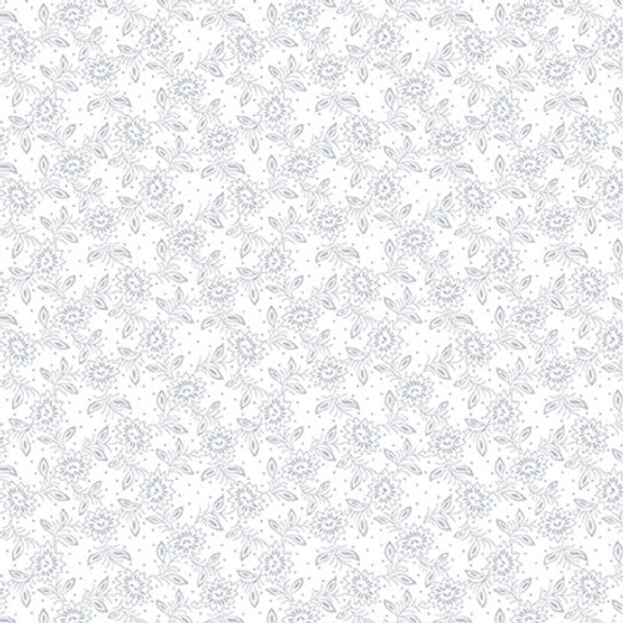 Fabric Henry Glass Small Sunflowers Quilter's Flour by the Quarter Yard 1681-01W